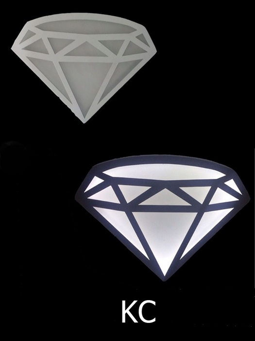 Đèn tường led kim cương